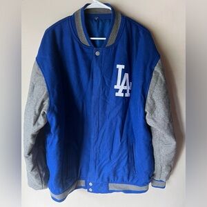 Los Angeles Dodgers JH Design Jacket‎ with Embroidered Logos size XXL